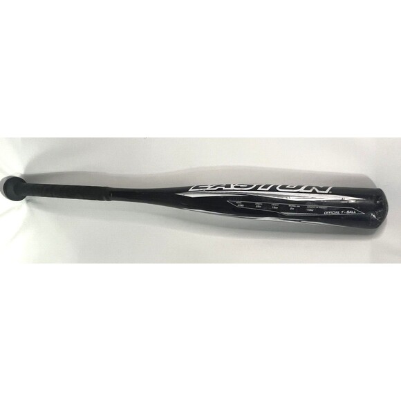 Easton Baseball Bat 15 Oz 25 Inch Model 2TB5 Official Tee-Ball Bat Black/White - Picture 4 of 13